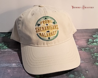 Shenanigans and Malarkey Ball Cap