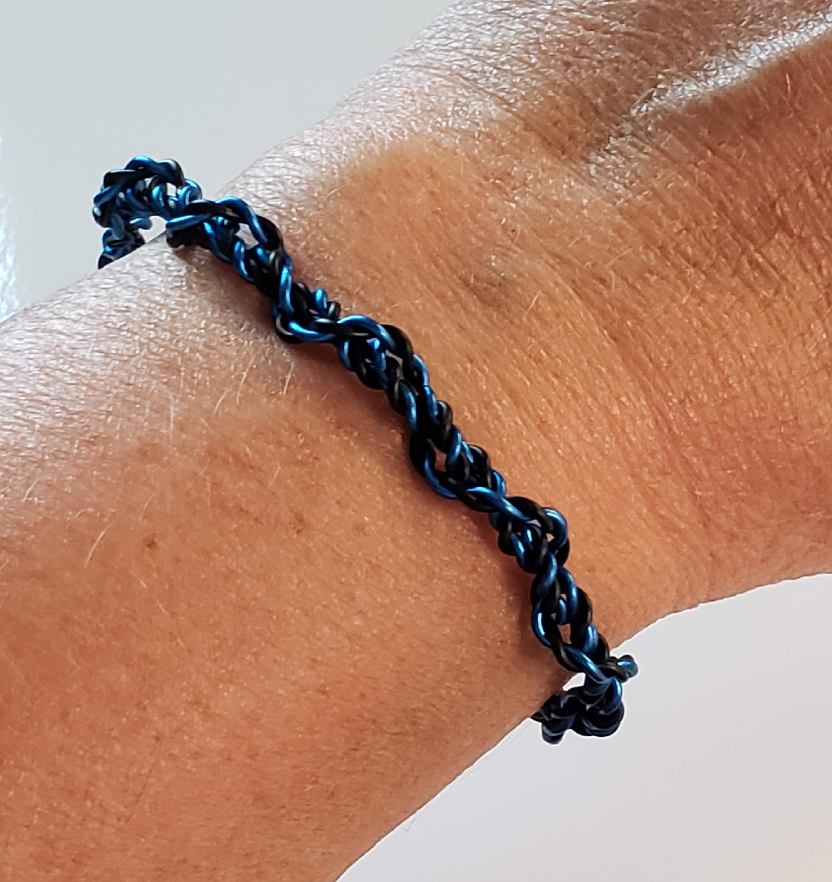 Twisted Wire Bangle/Wire Jewelry/Wire Bangle/BOHO Bracelet/Twisted Wire