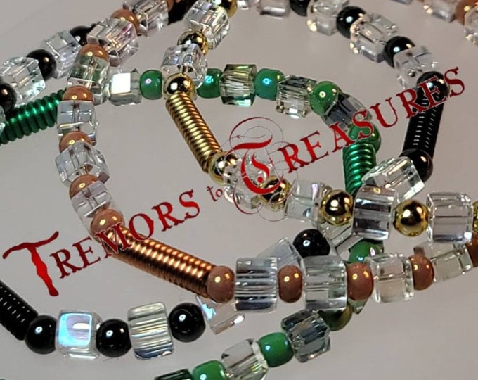 Stretch and Stack Bracelets/Miyuki Bead Bracelets/Stackable Bangle Bracelets/Stretch Bracelet/Gender Neutral/Stretch Jewelry