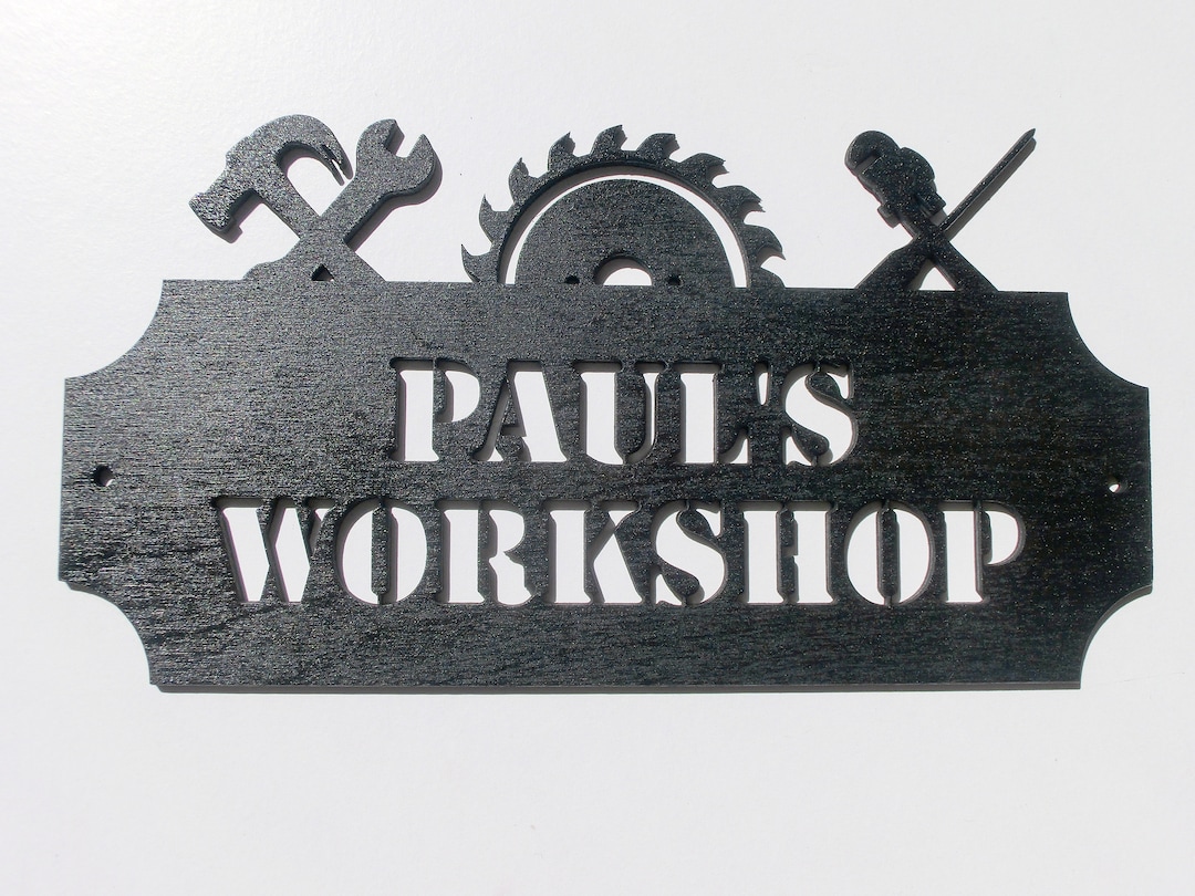 Personalised Sign Weatherproof Acrylic, Plain Plywood or