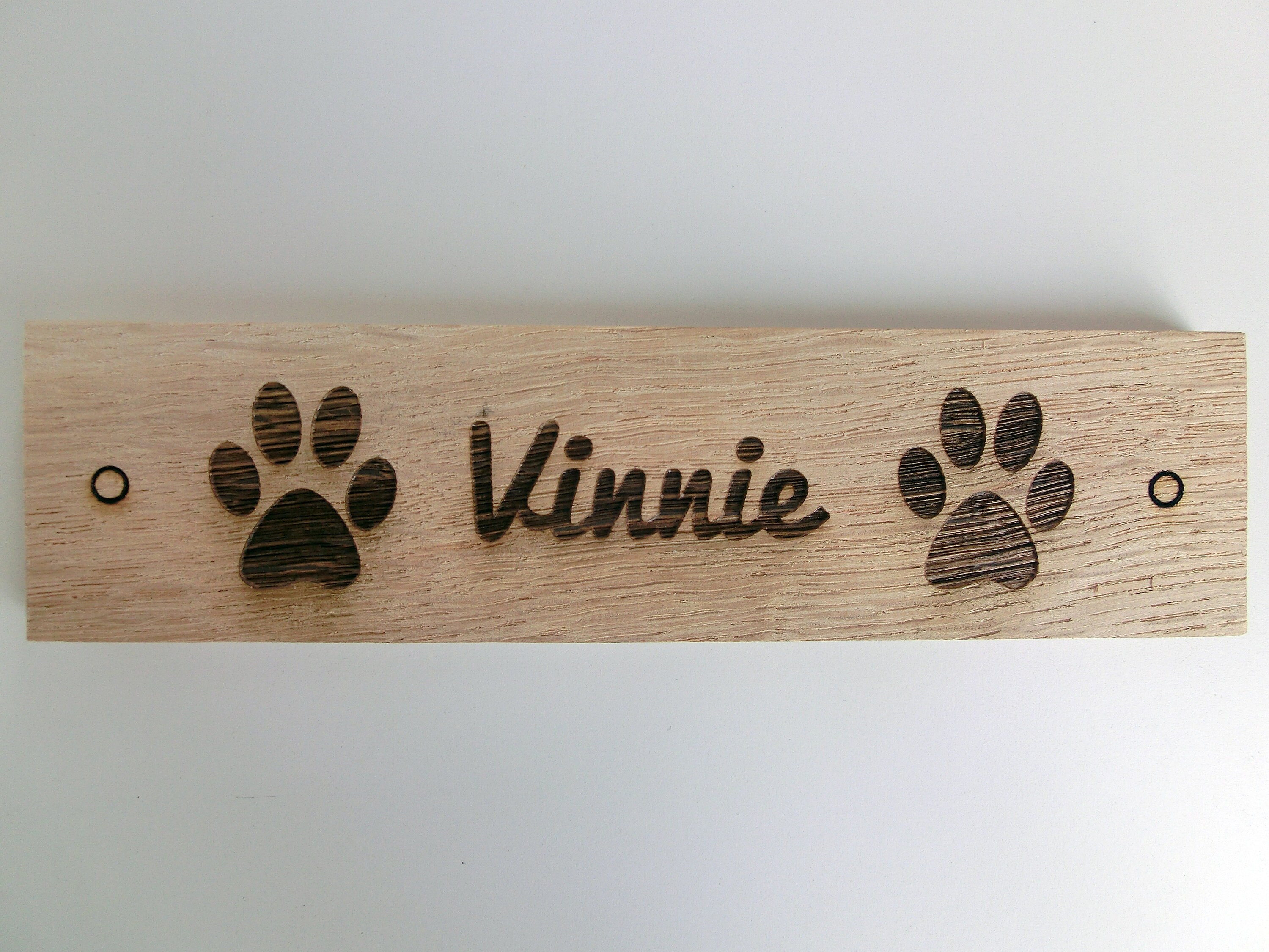 Personalised Dog Kennel Nameplate Etsy