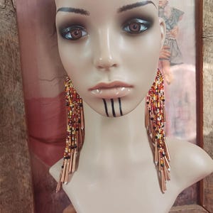 Cherokee Corn Jingle Cone Earrings