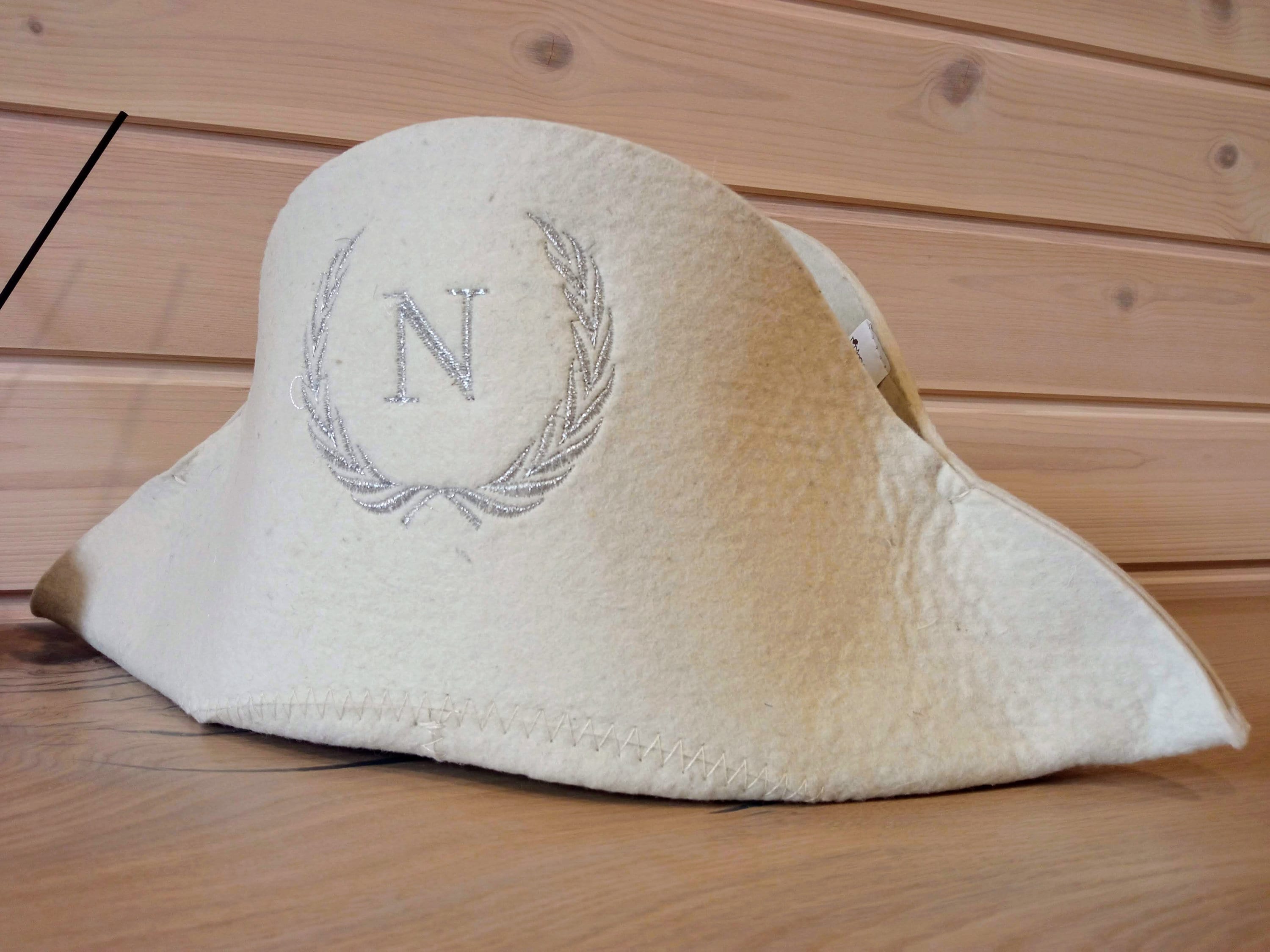 Sauna Hat With Embroidery Felt 100 