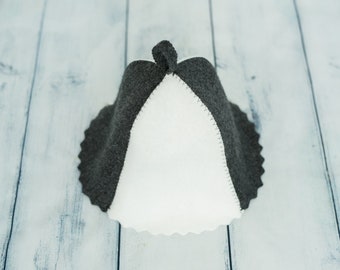 Sauna hat, felt (bath cap)