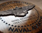 US Naval Aviator Wings Plaque (Navy, Marines, Coast Guard)- Free Personalization Military Signs and Veteran Gifts - Veteran-made in the USA
