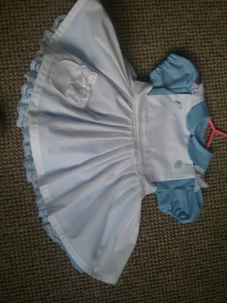 Baby Girls Handmade Alice in Wonderland Dress With Etsy