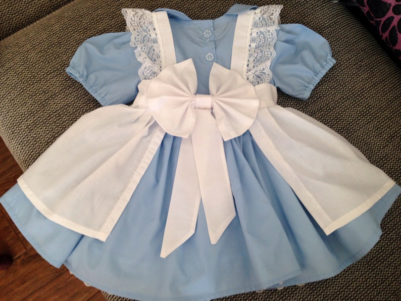 Baby Girls Handmade Alice in Wonderland Dress With Etsy