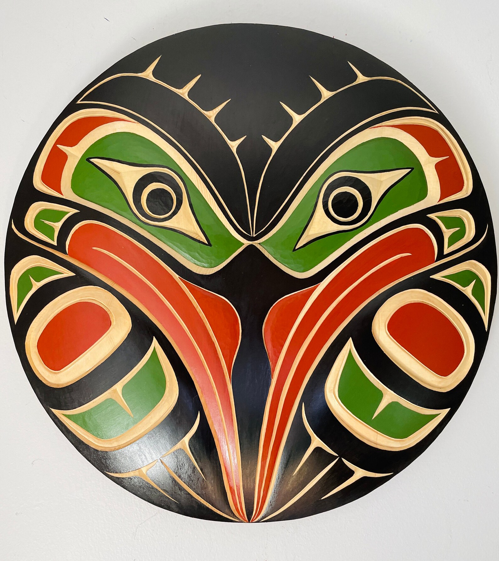 CUSTOM ORDER First Nations 16 Raven Panel by Sammy Dawson Etsy