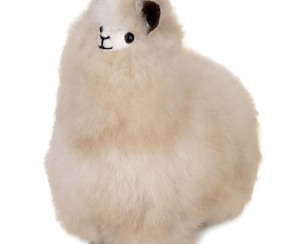 Alpaca soft toy baby gift hypoallergenic baby alpaca