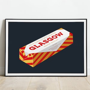 Impression de gaufrettes caramel de Glasgow / Impression de Glasgow