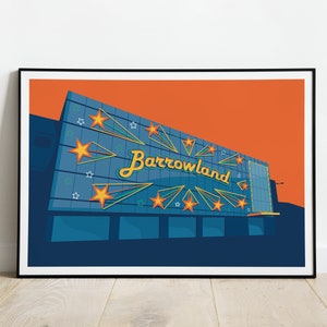 The Barrowland Ballroom Art Print / Barrowlands Art Print / Glasgow Print