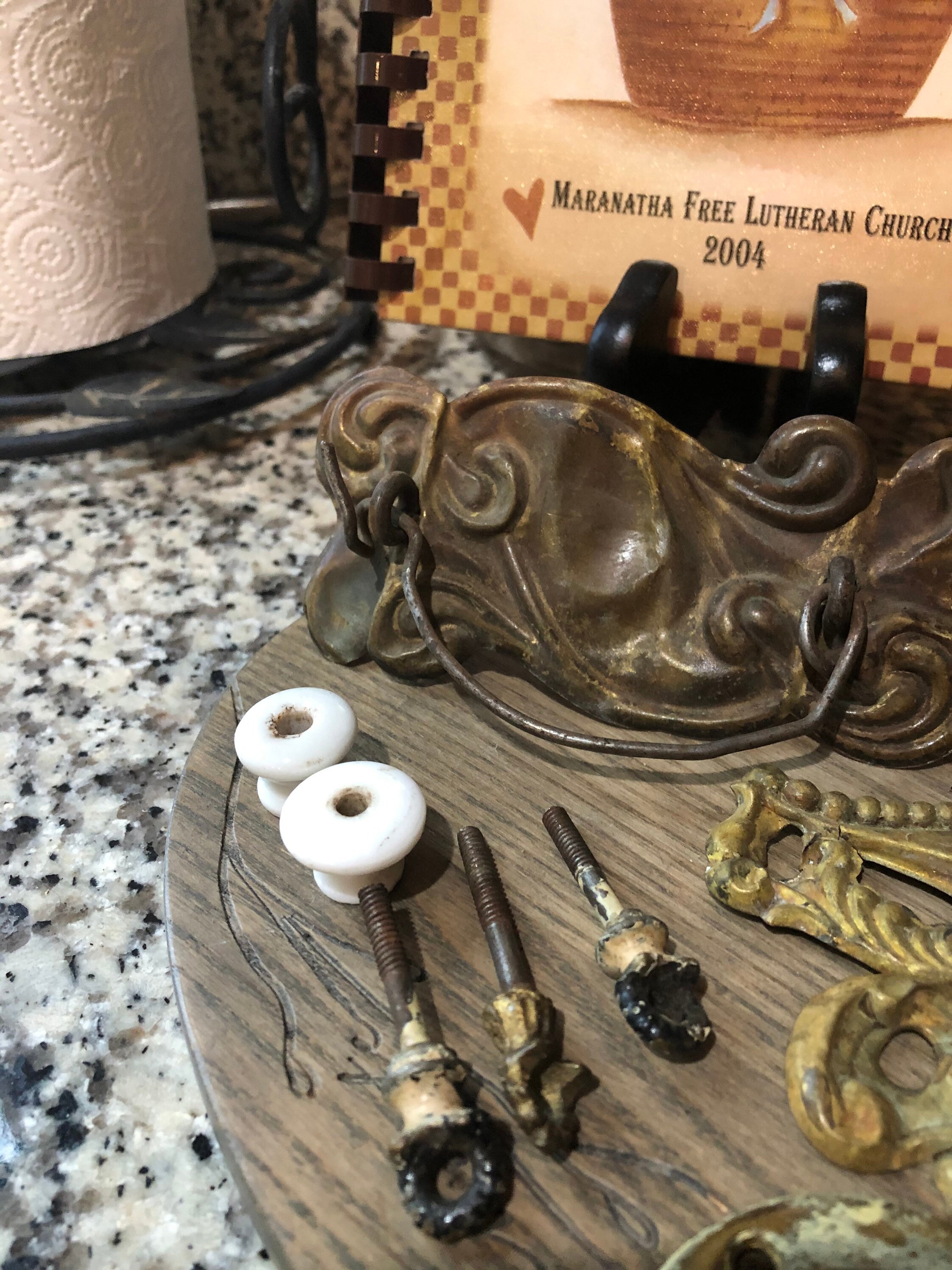 R 20 Set of 10 Vintage Brass Drawer Plates with Random Etsy