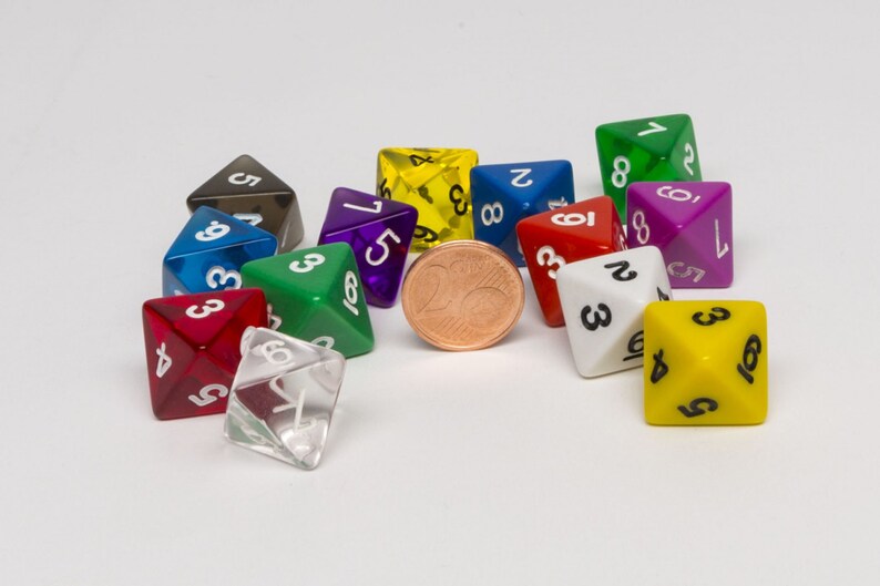 8sided dice Etsy