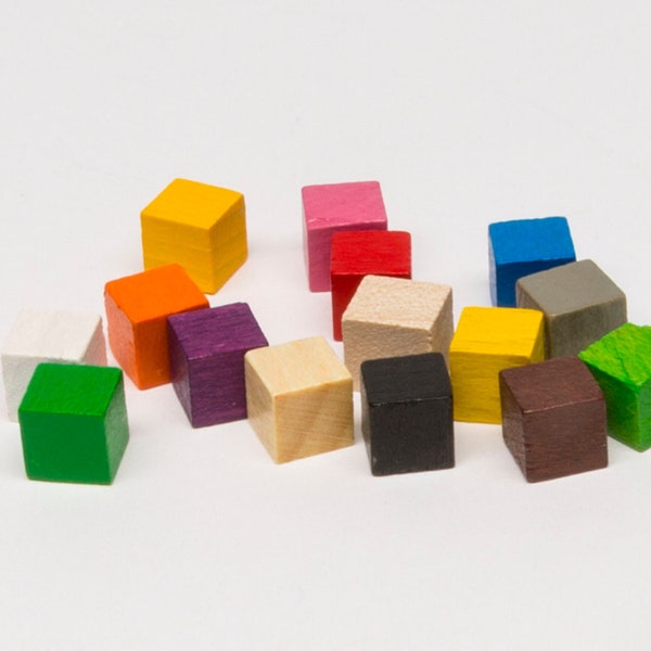 Holz Cubes 8 mm