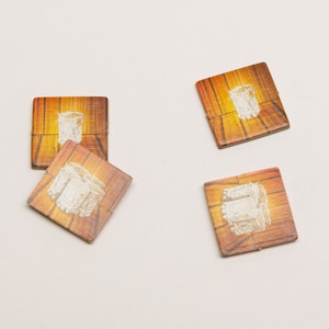 Resource token - glass