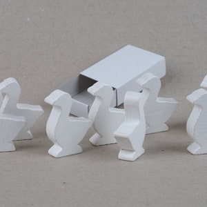 goose, geese white
