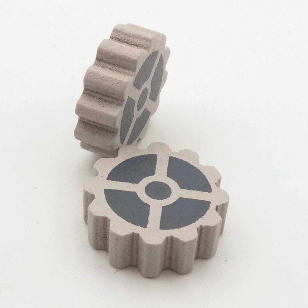 Gear Token Thicker Version Etsy