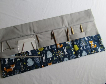Estuche para agujas de tejer circulares