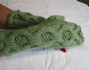 Outlander "River Run" Inspired Fingerless Mitts/Arm Warmers