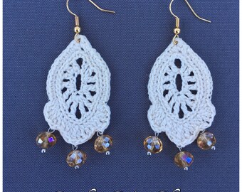 Instant Download Crochet Pattern PDF Jewelry - Earring - Rocket Charm Earring