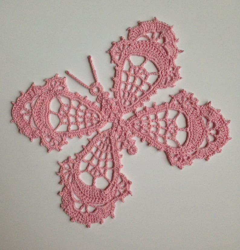 Crochet Butterfly PATTERN Butterfly of Paradise Digital Etsy