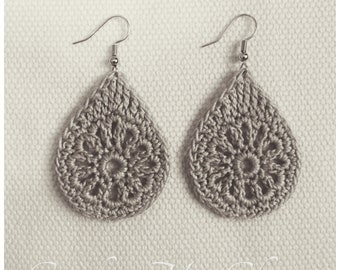Instant download Crochet Pattern PDF Jewelry - Earring March 2021