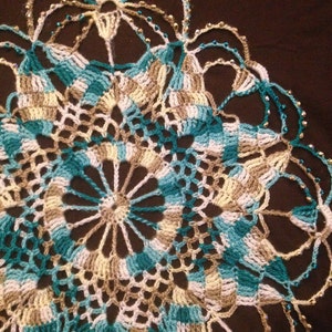 Crochet Doily PATTERN PDF – Tank Top Designs - Starfish Spray Crochet Pattern & Tutorial - Instant Download