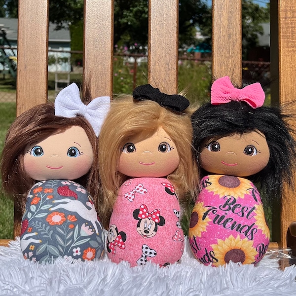 CUSTOMIZE your Swaddle Baby, Dolls, homemade doll, cloth doll, plush doll,  My first doll, Waldorf inspired