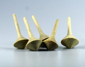 Modest - Hard Maple Mini Spinning Top - Hand Crafted