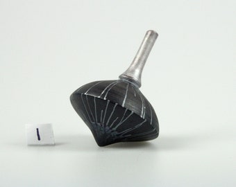 Iris - Beech Spinning Top - Hand Crafted