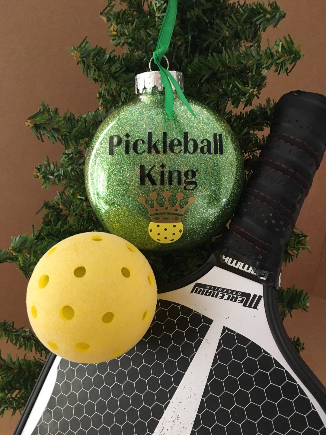 Pickleball Ornament King© Pickleball Ornament Pickleball Etsy