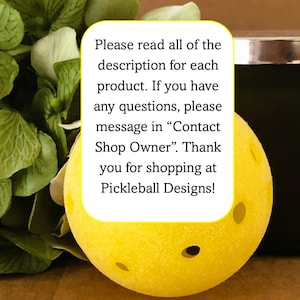 Pickleball Nail Decals© Pickleball Pickleball Gift Pickleball Present Pickleball Nails Pickleball Addict Pickleball Lover image 3