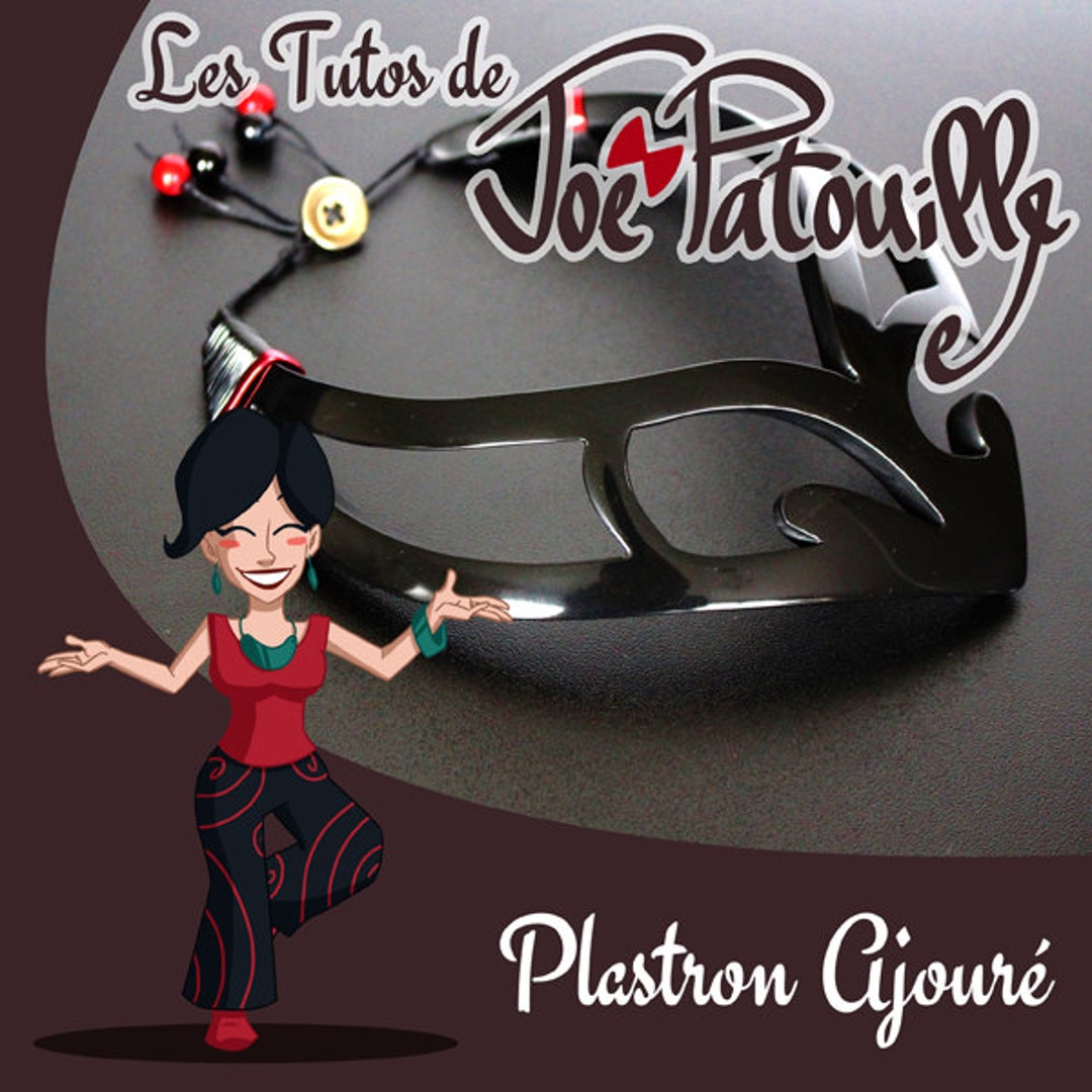Plastron Ajouré Plastron en Pâte Polymère Français Uniquement Etsy France