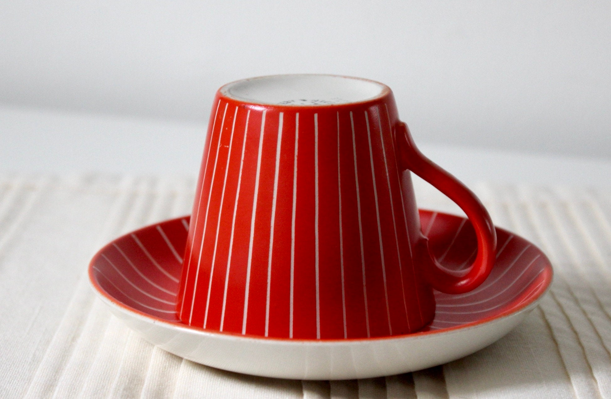 Upasala Ekeby Gefle Sweden Zenit Teacup Helmer Ringström - Etsy