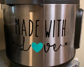 Custom Instant Pot Decal