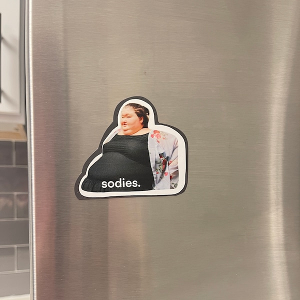 Amy Slaton Magnet: Funny 'Sodies' Gag Gift