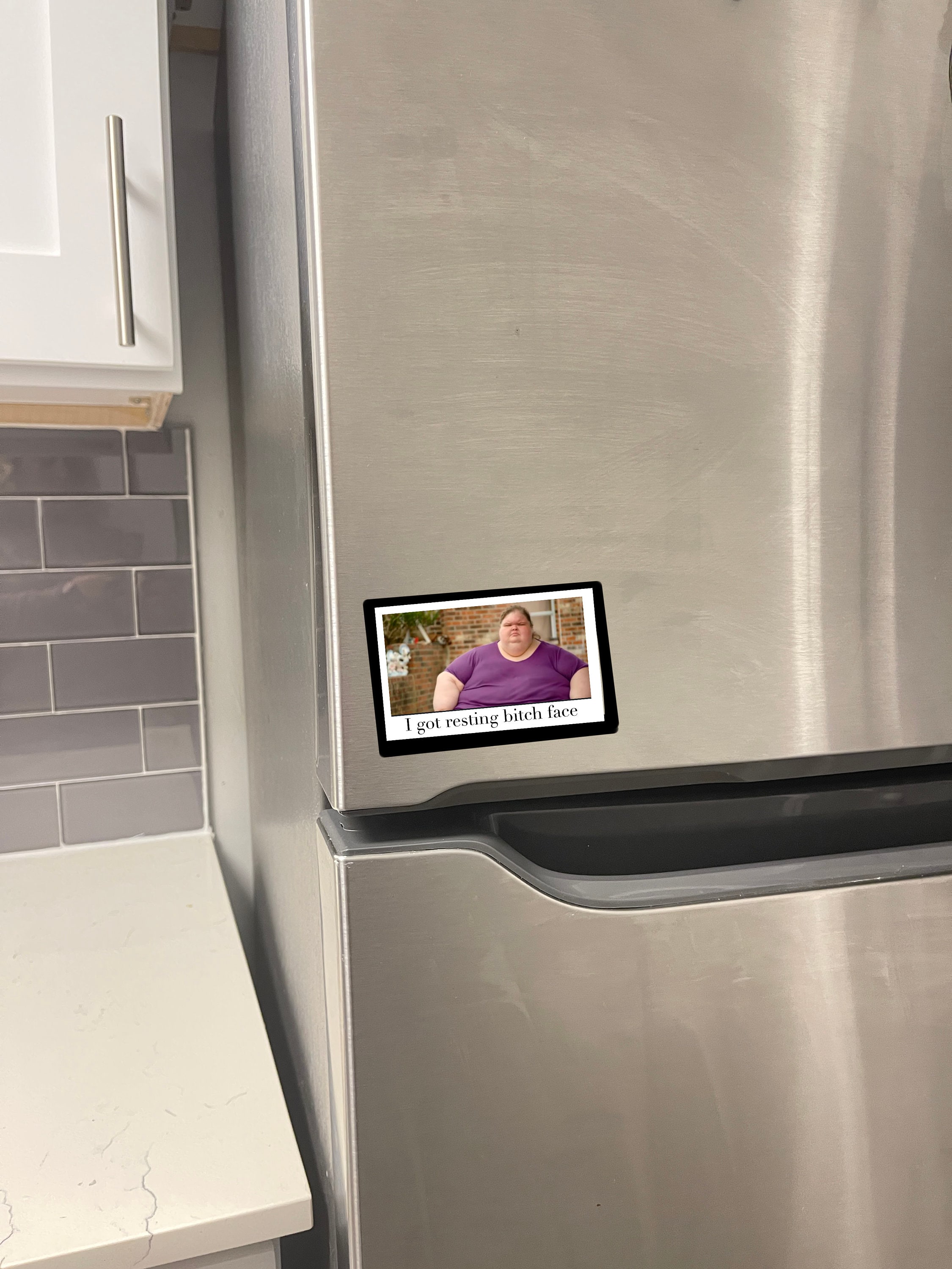 Amy Slaton magnet, 1000 lb sisters magnet, funny fridge magnet, sodies, TLC show, 1000 pound sisters, my 600 pound life, my bills are paid