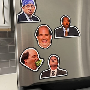 The Office Magnet Set: Dunder Mifflin Fridge Decor