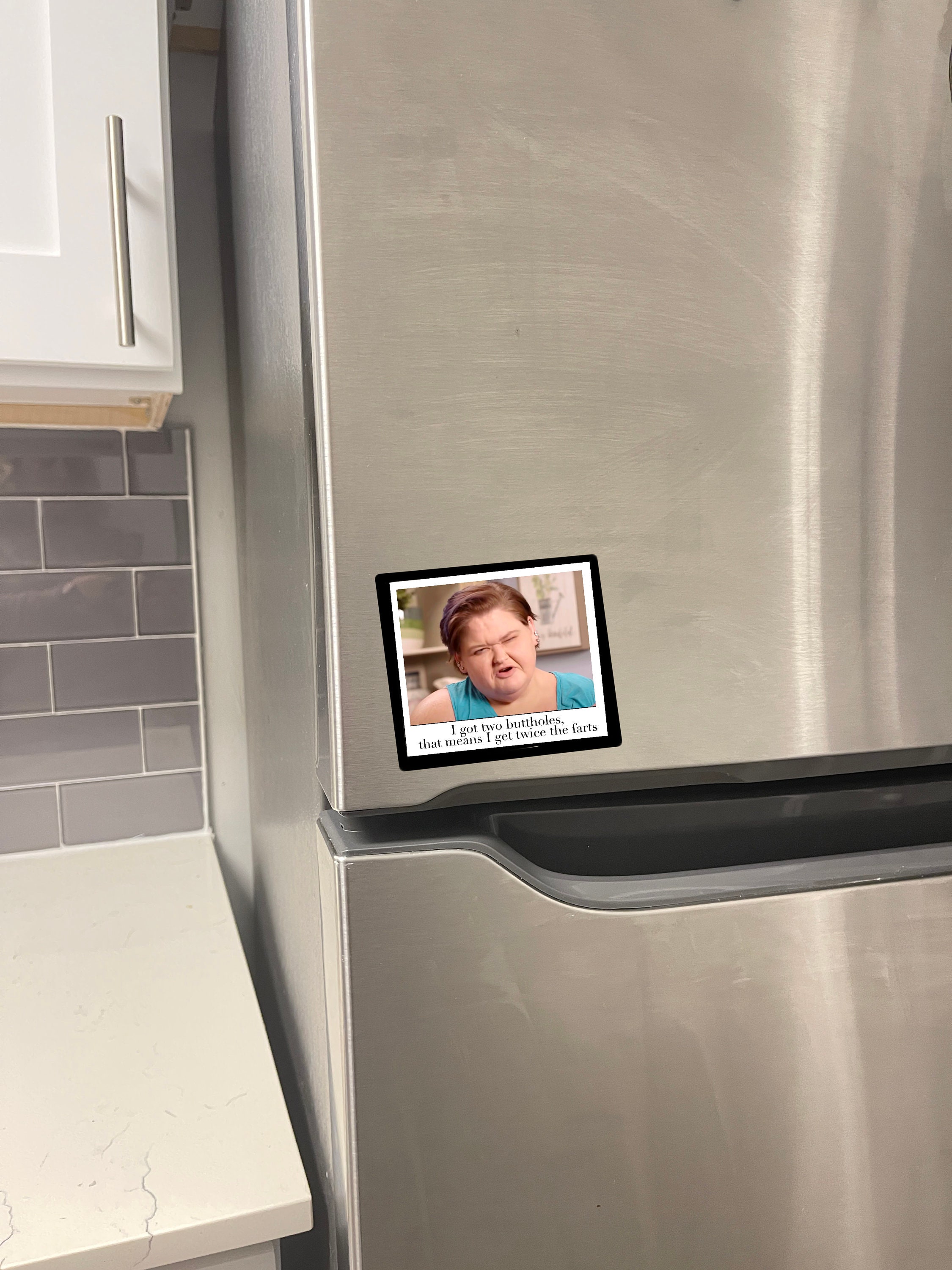 Amy Slaton magnet, 1000 lb sisters magnet, funny fridge magnet, sodies, TLC show, 1000 pound sisters, my 600 pound life, my bills are paid