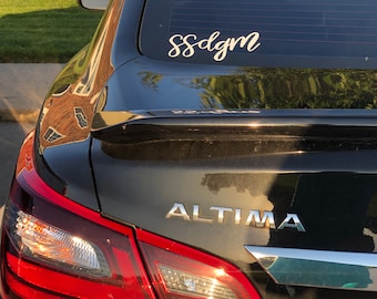 SSDGM vinyl decal