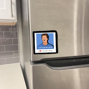 Chandler Bing Stickers, Matthew Perry Stickers, Friends Stickers, Chandler Bing Magnet,