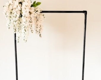 Black Stand, Wedding Sign Stand, Black Modern Sign Holder, Wedding Welcome Sign Stand, Backdrop Stand, Wedding Floral Stand, Sign Holder