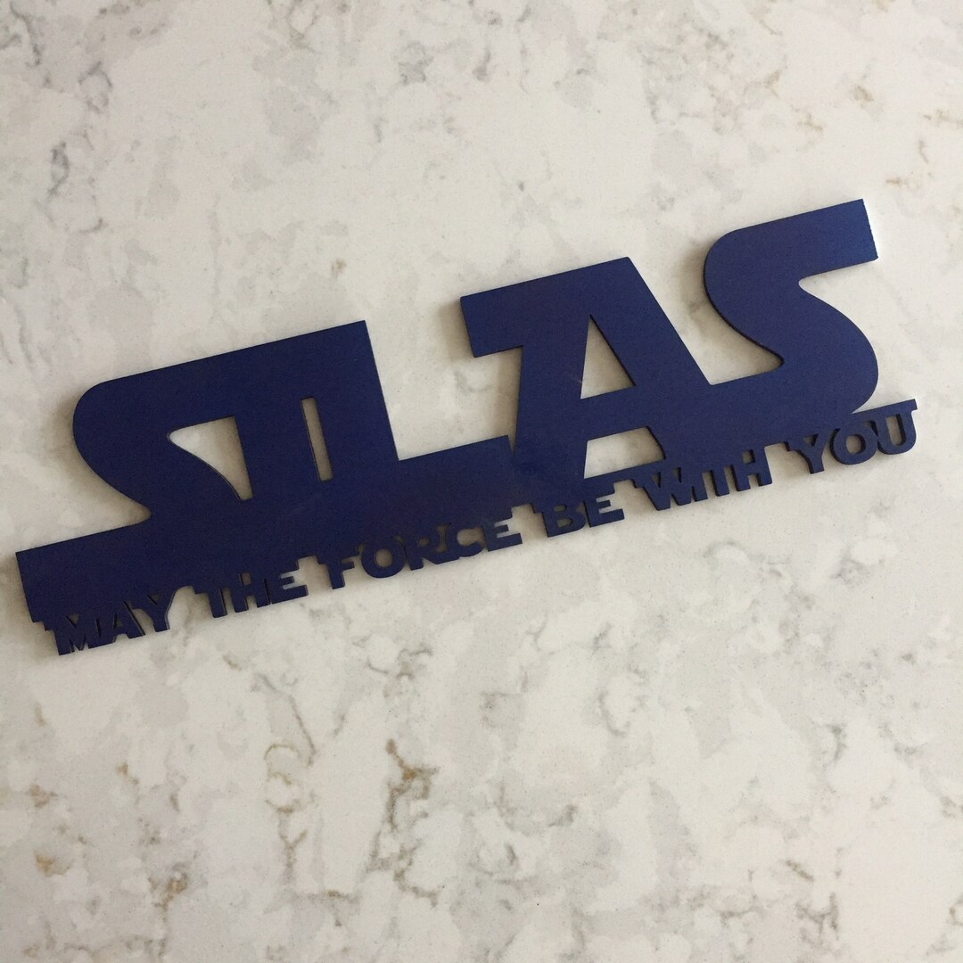 Star Wars Name Sign, Custom Star Wars Home Decor, Star Wars Party, Star