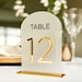 see more listings in the Table Numbers section