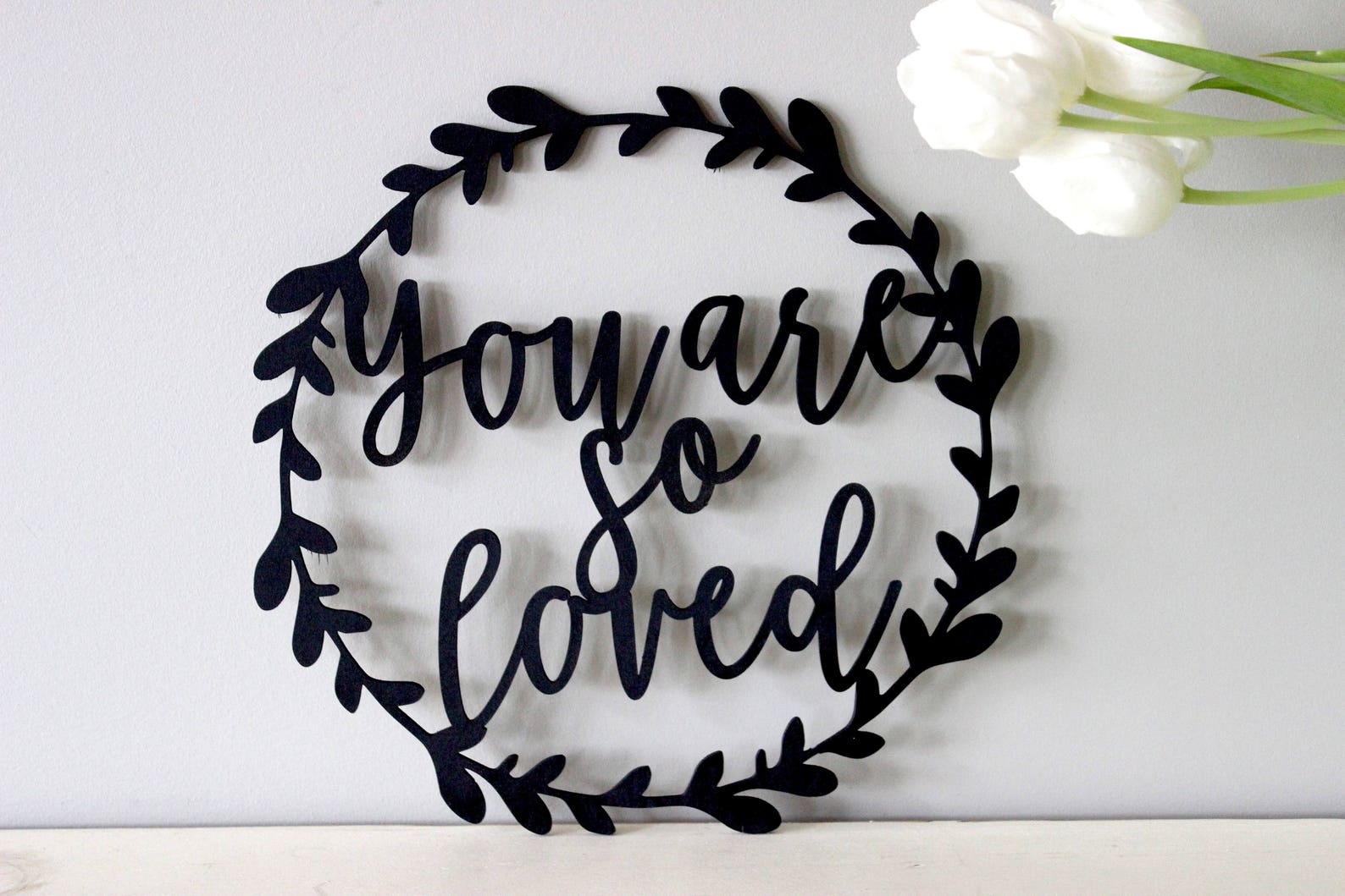 You Are so Loved Sign // Wood Nursery Sign // Home Etsy