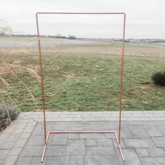 Copper Stand With Hooks Wedding Seating Chart Wedding Sign Stand Welcome Sign  Stand Seating Chart Stand 