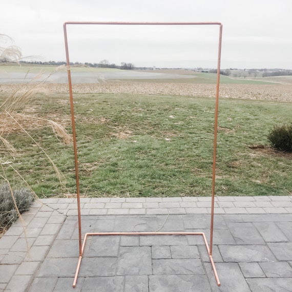 Copper Stand Wedding Welcome Stand Easel Wedding Sign Stand Welcome Sign  Stand Seating Chart Stand Sign Holder Floor Sign Holder 