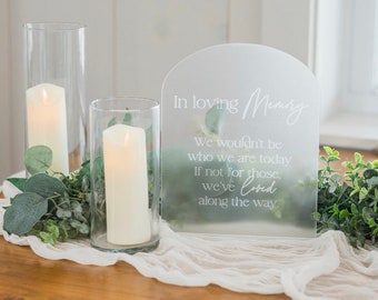 In Loving Memory Sign / Wedding Memorial Sign / In Memory Sign / Memory Sign / Wedding Sign / Wedding Memorial Décor