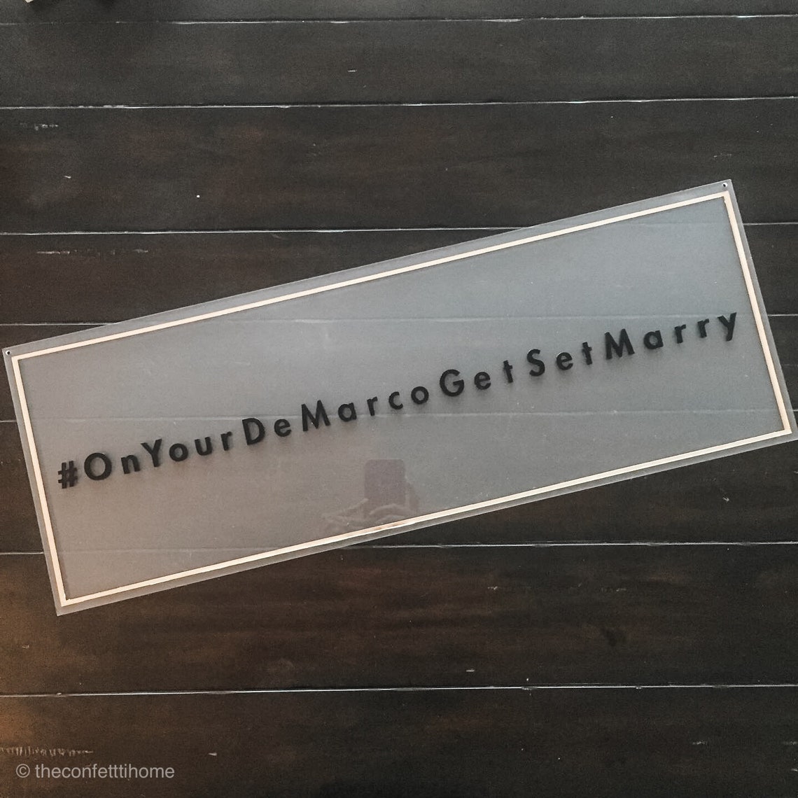 Customizable Hashtag Sign Custom Hashtag Laser Cut Name Sign // Personalized Wedding Sign ...