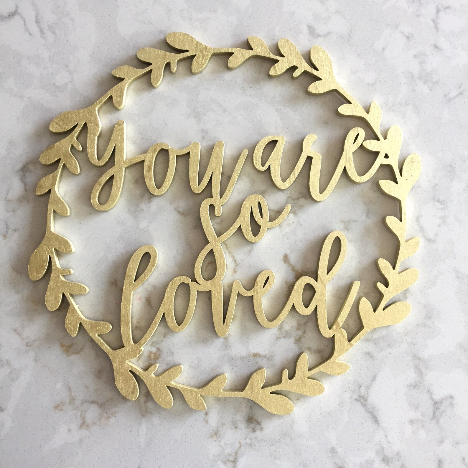 You Are so Loved Sign // Wood Nursery Sign // Home Etsy